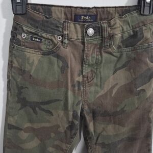 Ralph Lauren Camouflage Denim Pants in Green and Brown